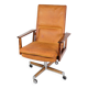 Office Chair Model 419 Made In Rosewood With Cognac Leather Seat By Arne Vodder For Sibast from 1960