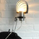 Adjustable metal clip lamp, fan, 1980s