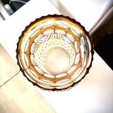 Large Bohemian crystal vase