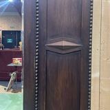 English oak wardrobe from the beginning of the 20th century - Dismantable into 3 parts