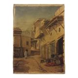Painting on canvas alley Orientalist