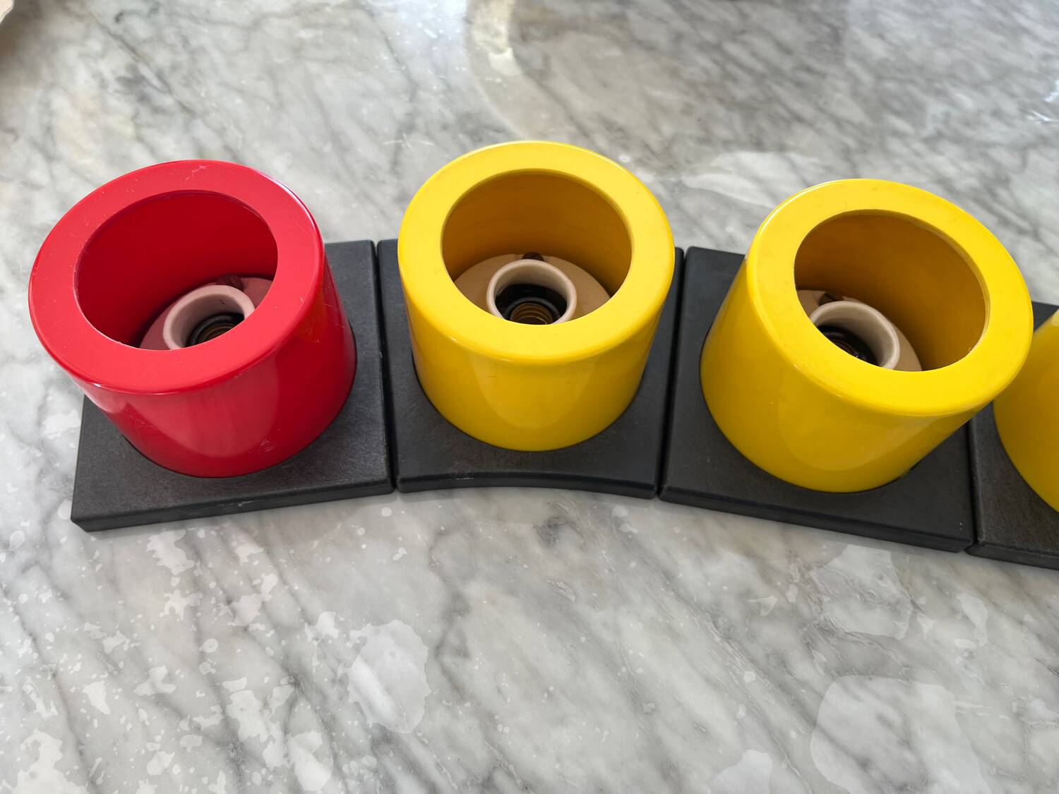 Suite de 6 appliques tivoli