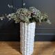 Vintage Italian ceramic cache pot "bamboo"