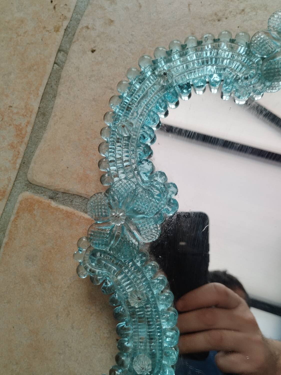 Antique Venetian mirror