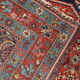 Handmade antique Persian Bidjar rug 4.5' x 5.6' (137cm x 170cm) 1900s - 1B740