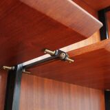 Mid century teak bookcase - wall unit frigerio 1950s