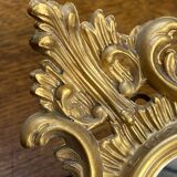 Baroque mirror in resin