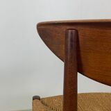 Danish Teak Dining Set by Peter Hvidt & Orla Mølgaard-Nielsen for Søborg Møbelfabrik