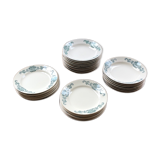 22 plates Lutece Longchamps