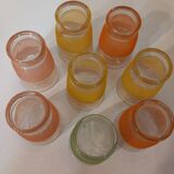 Verres granités colorés
