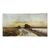 Old signed painting