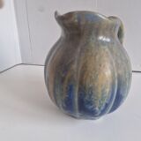 Pumpkin Jug Flamed Blue