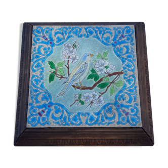 Dessous de plat carreau faience de gien