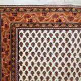 Vintage Indian Carpet Seraband handmade 122cm x 175cm 1980s, 1C519