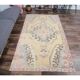 Vintage Turkish Oushak Handmade Wool Rug 123x219