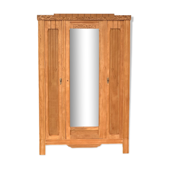 Parisian wardrobe raw wood 1930