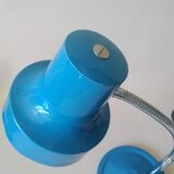Vintage blue flexible desk lamp