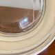 Saladier italien cristal argent 1970