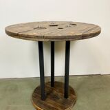 Industrial Circle Coffee Table, 1960s