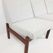 Canapé kvadrat laine gris Yngve Ekström pour Pastoe