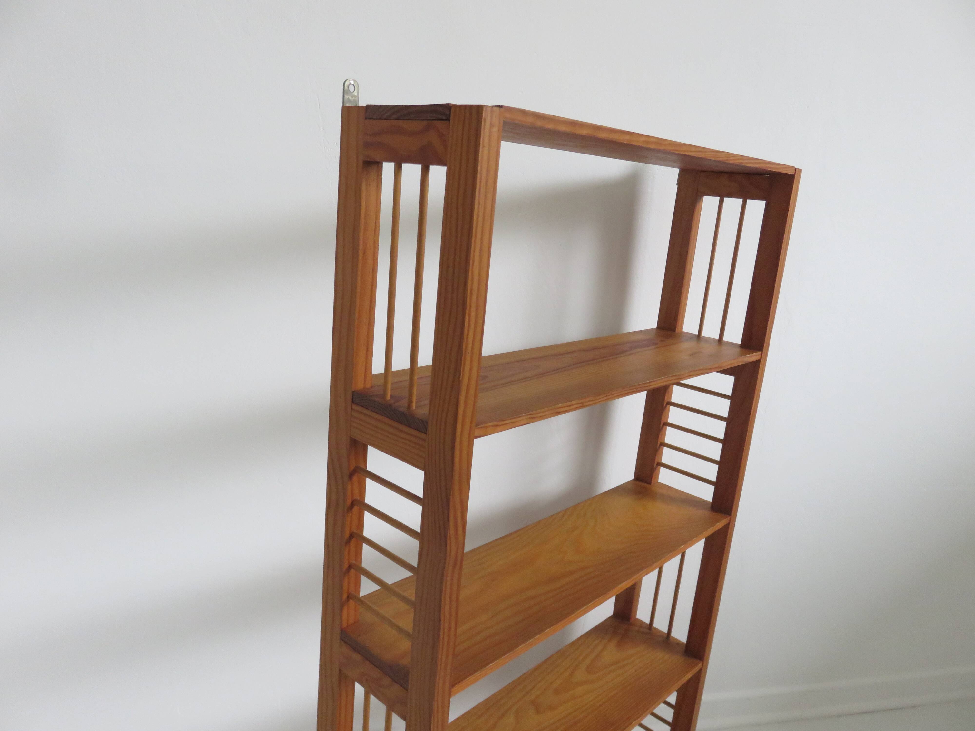 Scandinavian pine shelf from the 80s