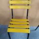Lot of 10 former chairs of the 1960s iron bistro