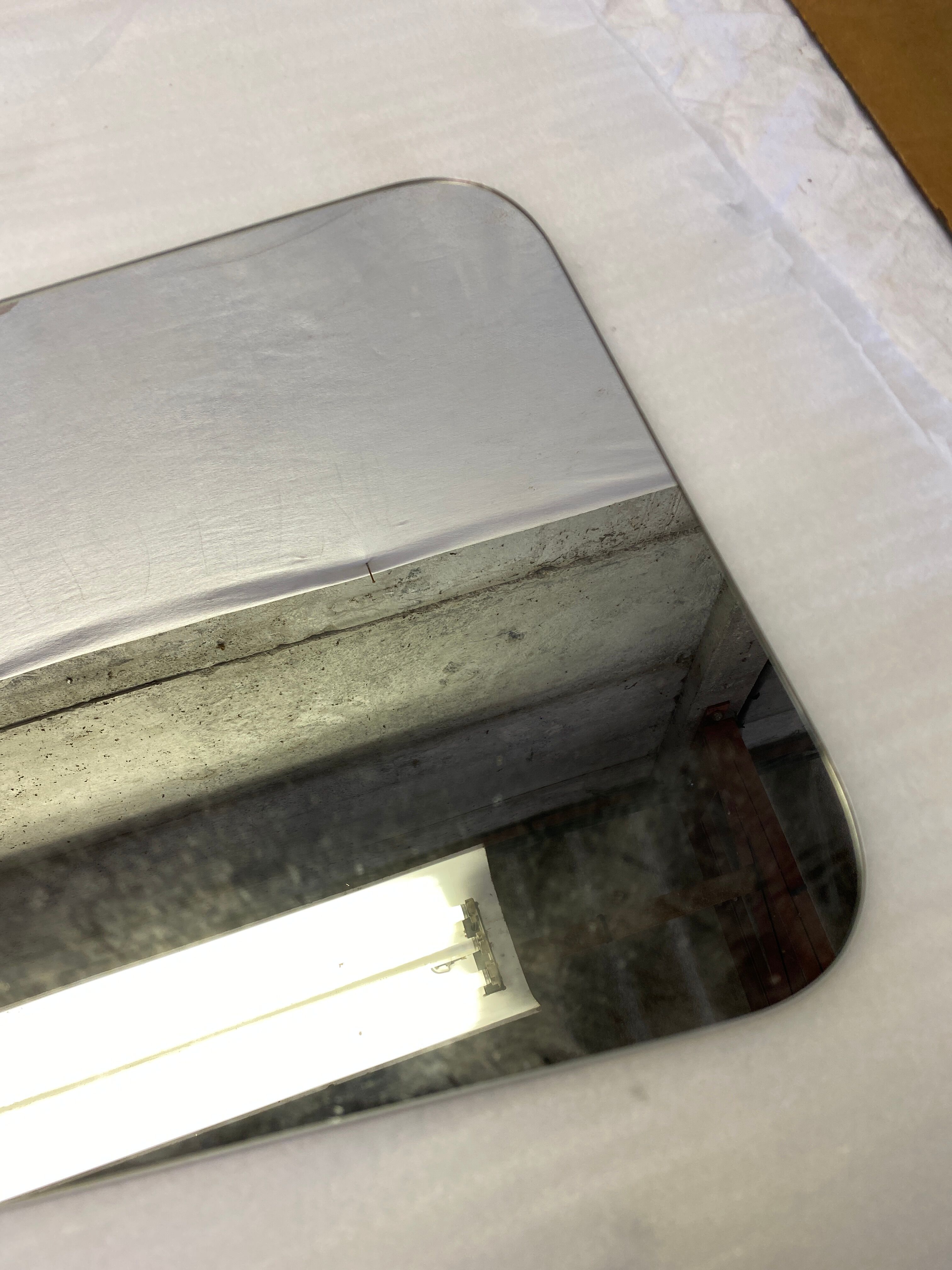 Miroir asymétrique vintage 30x51cm