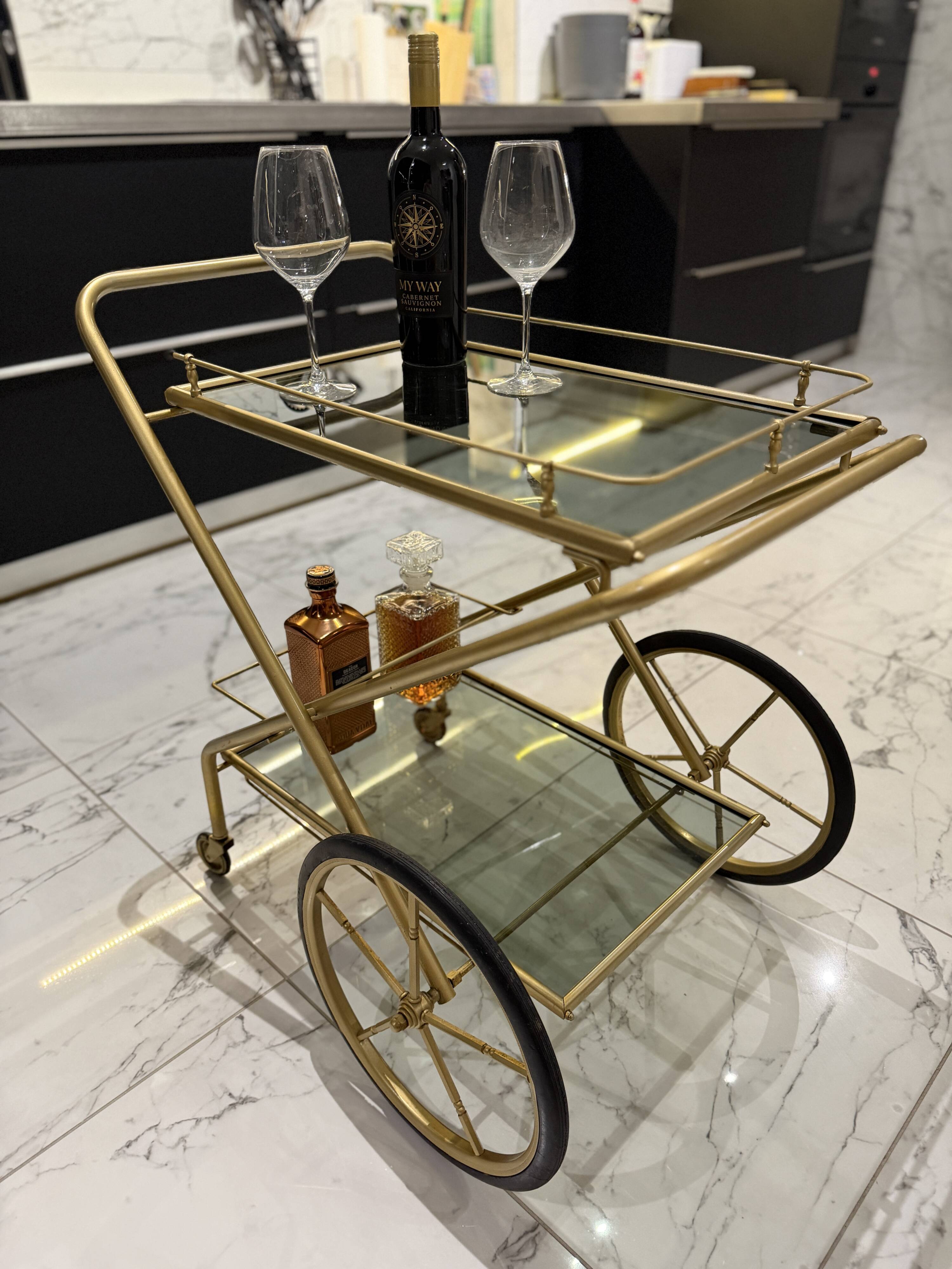 Renovated drinks trolley - Lights Collection