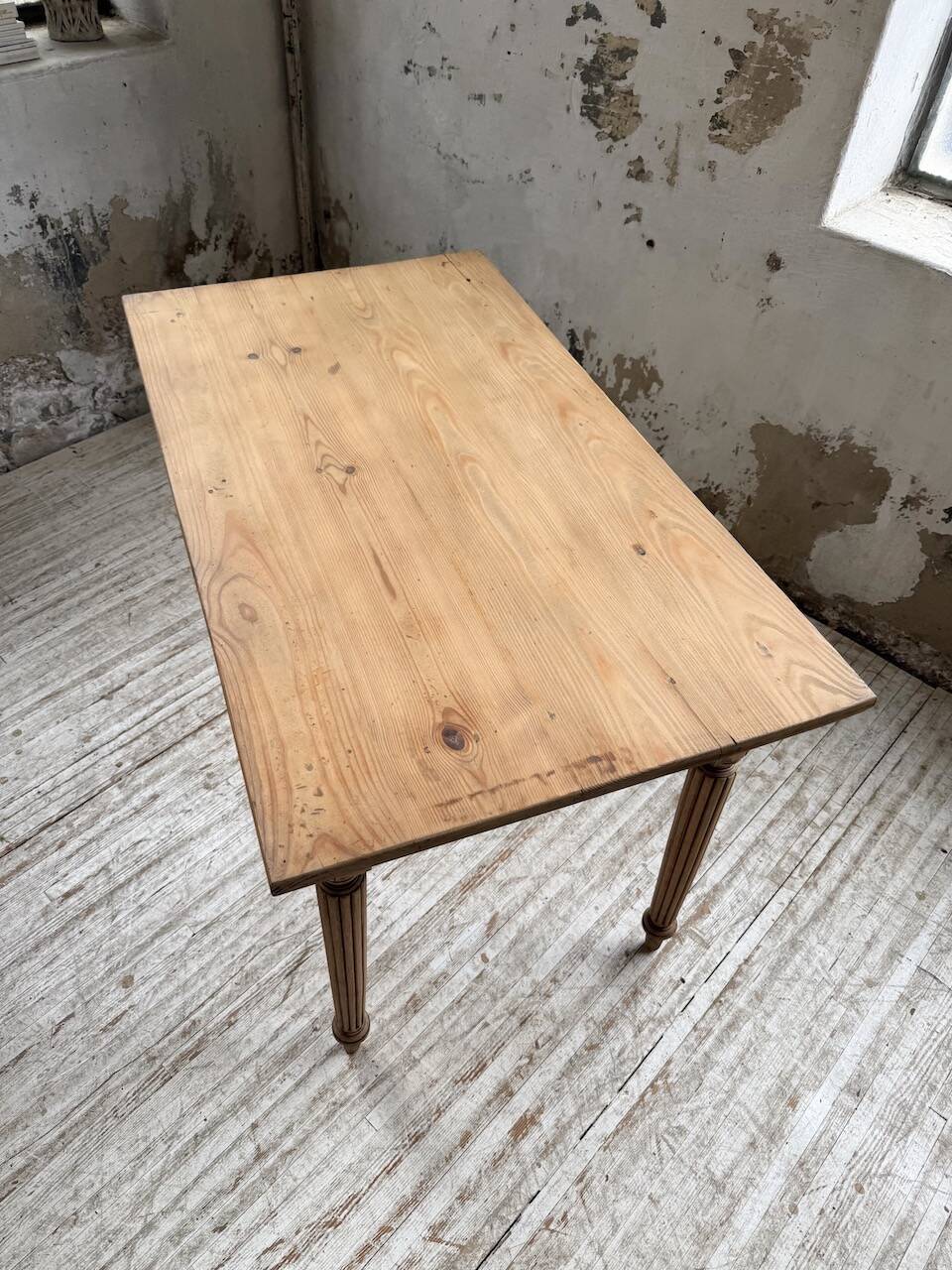 1950s pine desk