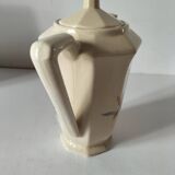 Jug Digoin Sarreguemines model 9225 – stylised floral decoration