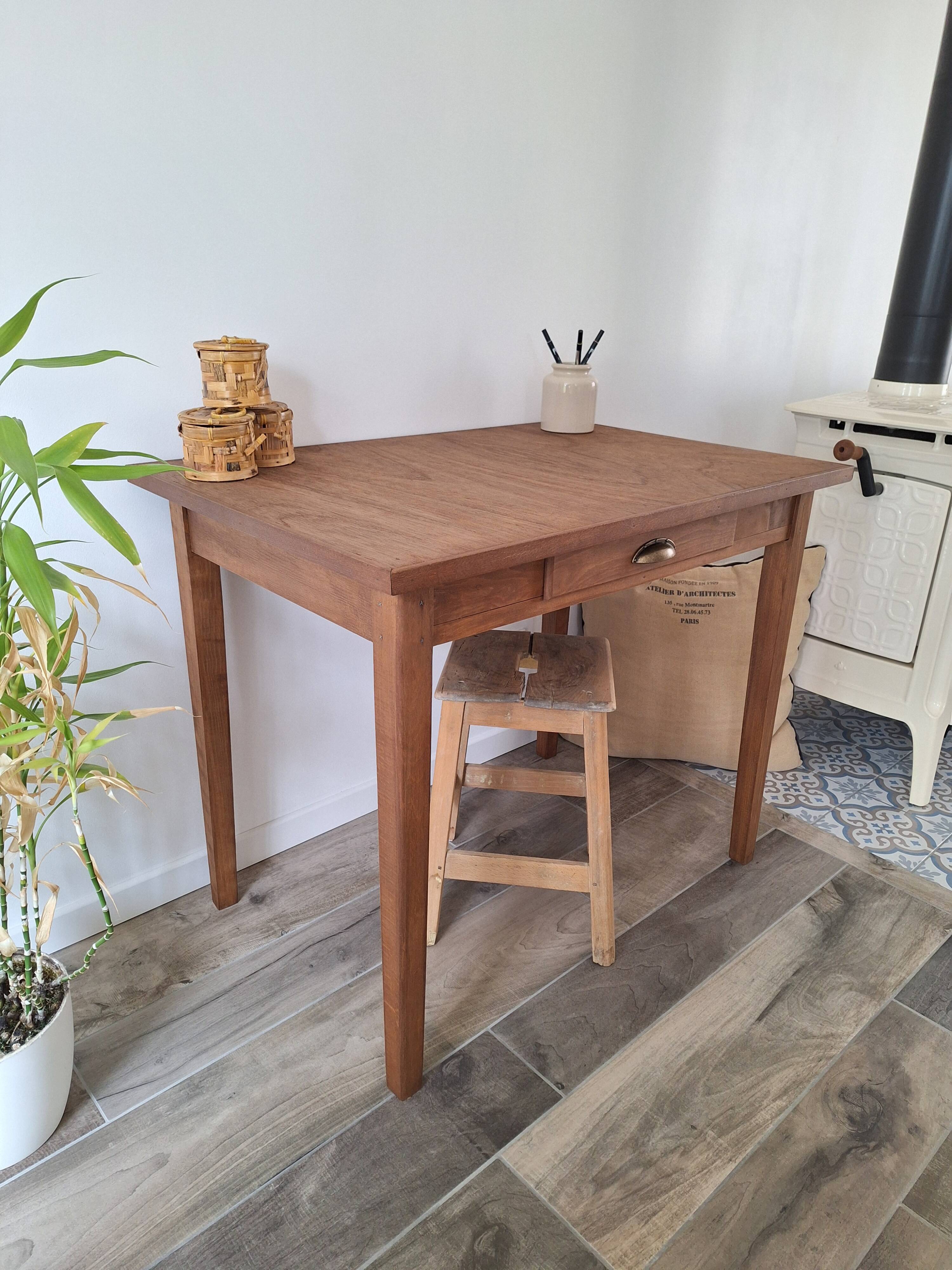 Bureau / Table d'appoint de ferme style campagne