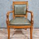 Empire office chair with cherry dolphins circa 1920-1940