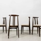 Vintage Dining Chairs By M. Zieliński, Poland, 1960's, Set Of 4