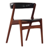 Fire  teak chair design by Kai kristiansen for Schou andersen, scandinavian design.