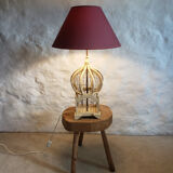 Vintage cage lamp