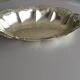 silver metal bread basket