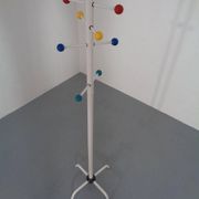 Italian Tubular Coat Rack, 1970s