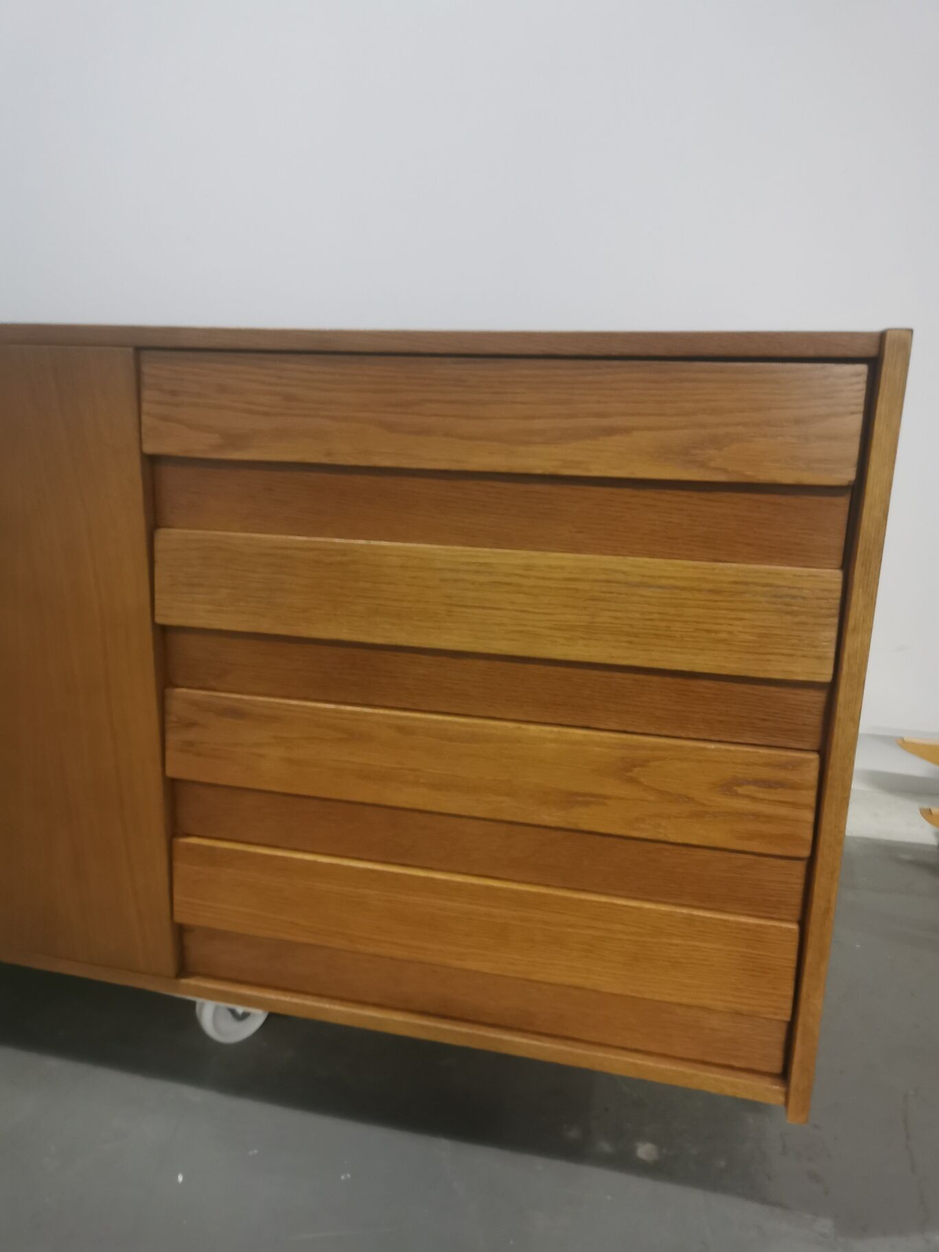 U-460 Oak Sideboard by Jiří Jiroutek for Interier Praha, 60's