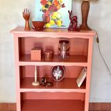 Bibus vintage terracotta bookcase