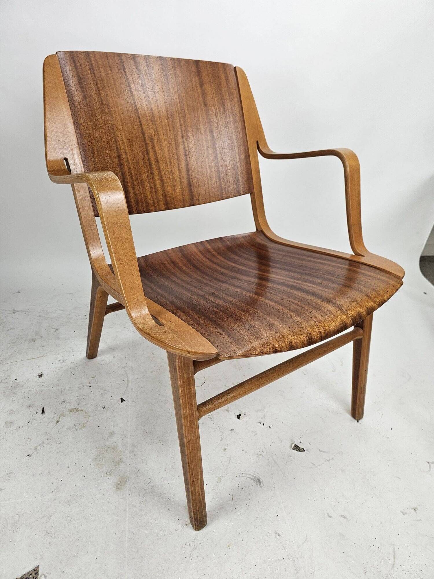 AX lounge chair by Peter Hvidt & Orla Mølgaard Nielsen for Fritz Hansen, 1950s