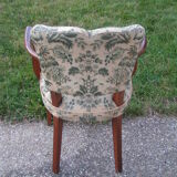 Armchair back mustache