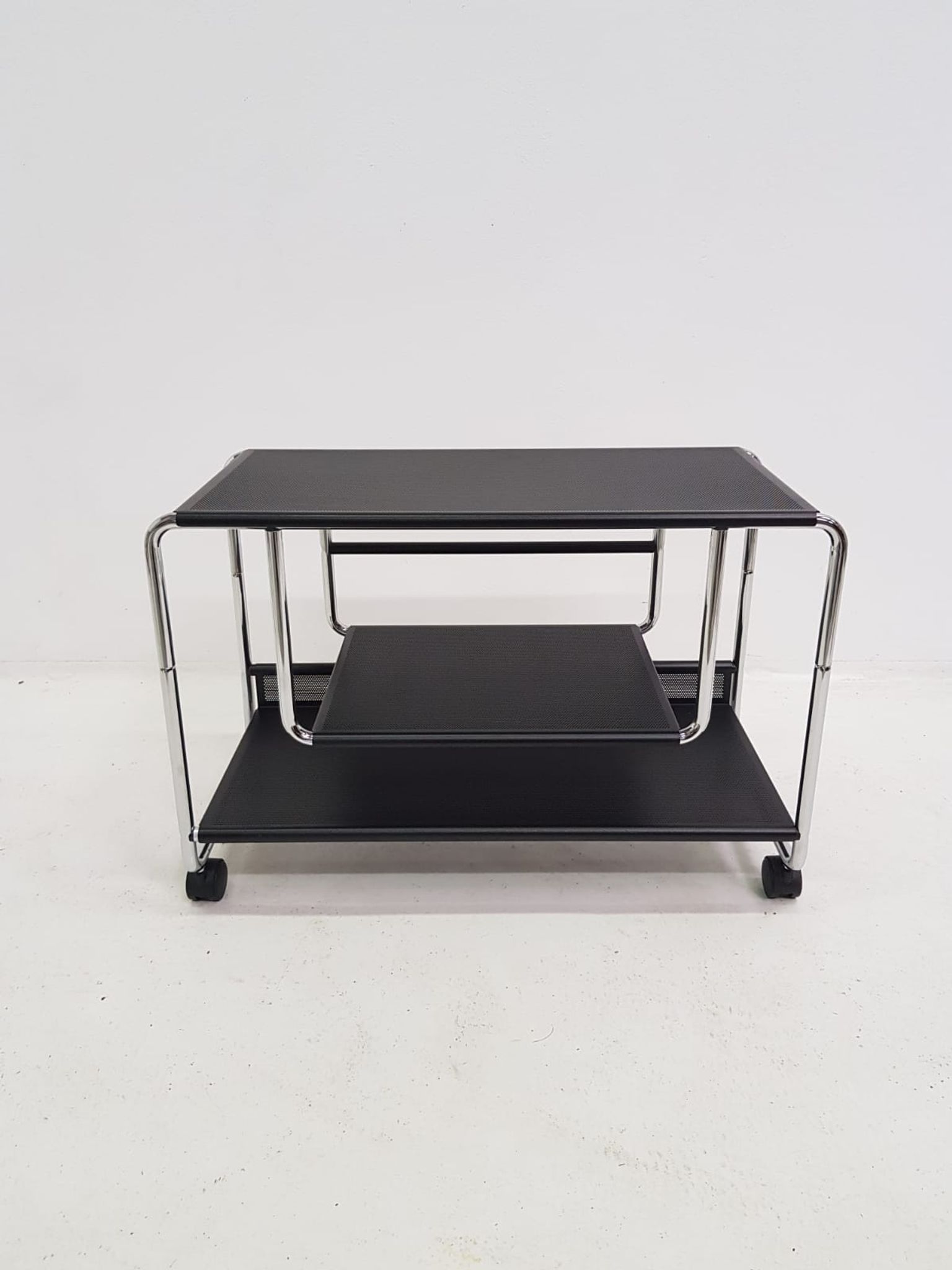 Habitat vintage metal perforated 1980s office apoint furniture