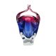 Vase by J. Hospodka for Chribska Glassworks, Former Czechoslovakia, 1960s