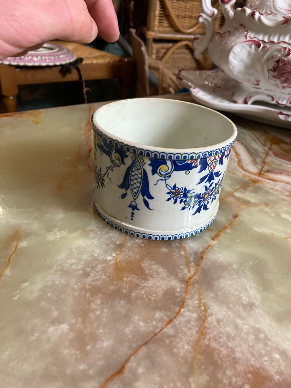 Gien earthenware pot