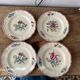 4 assiettes digoin sarreguemines cambet