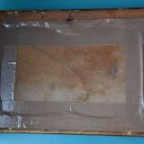 tableau huile sur bois