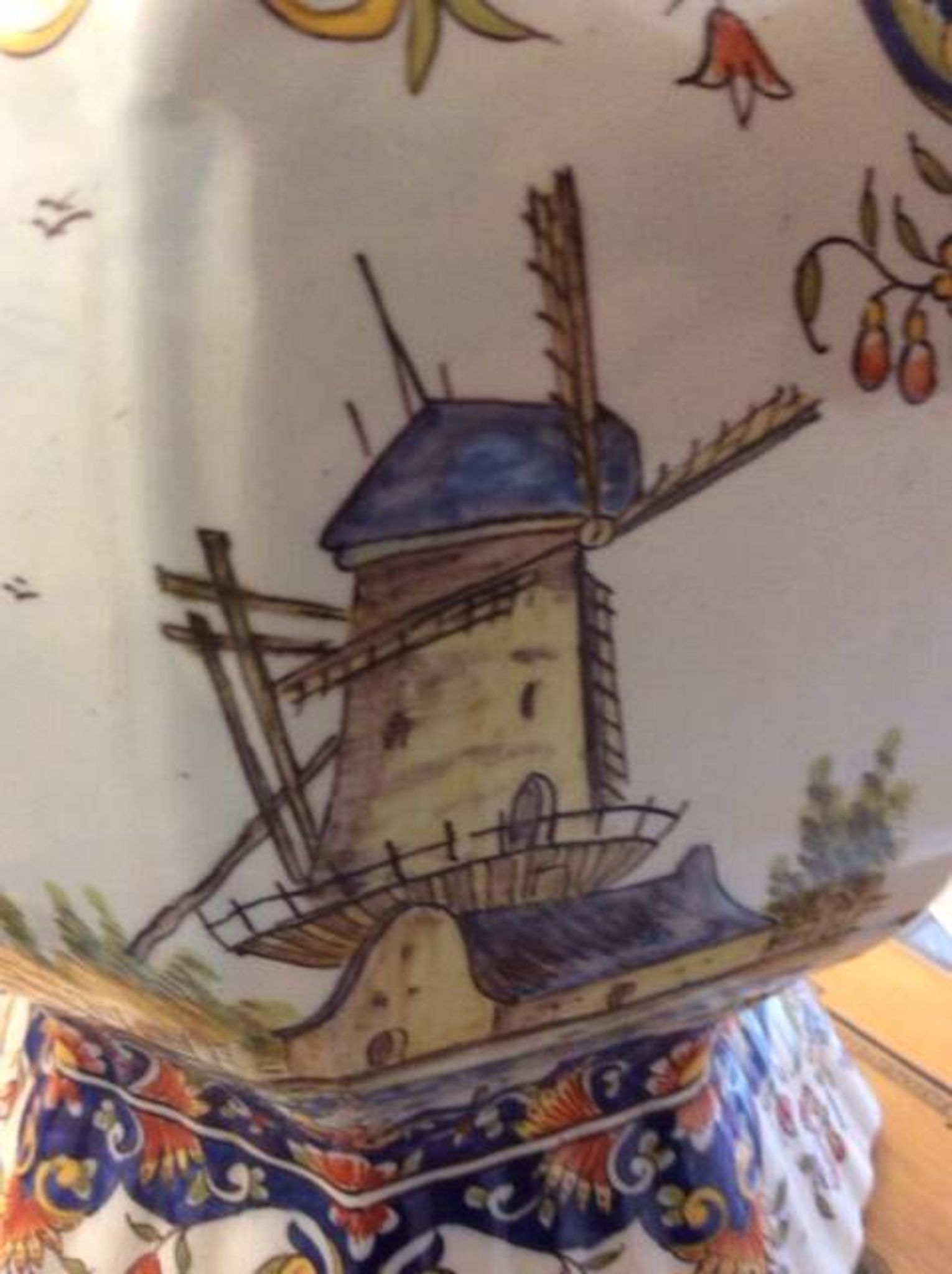 vase en faïence de Desvres