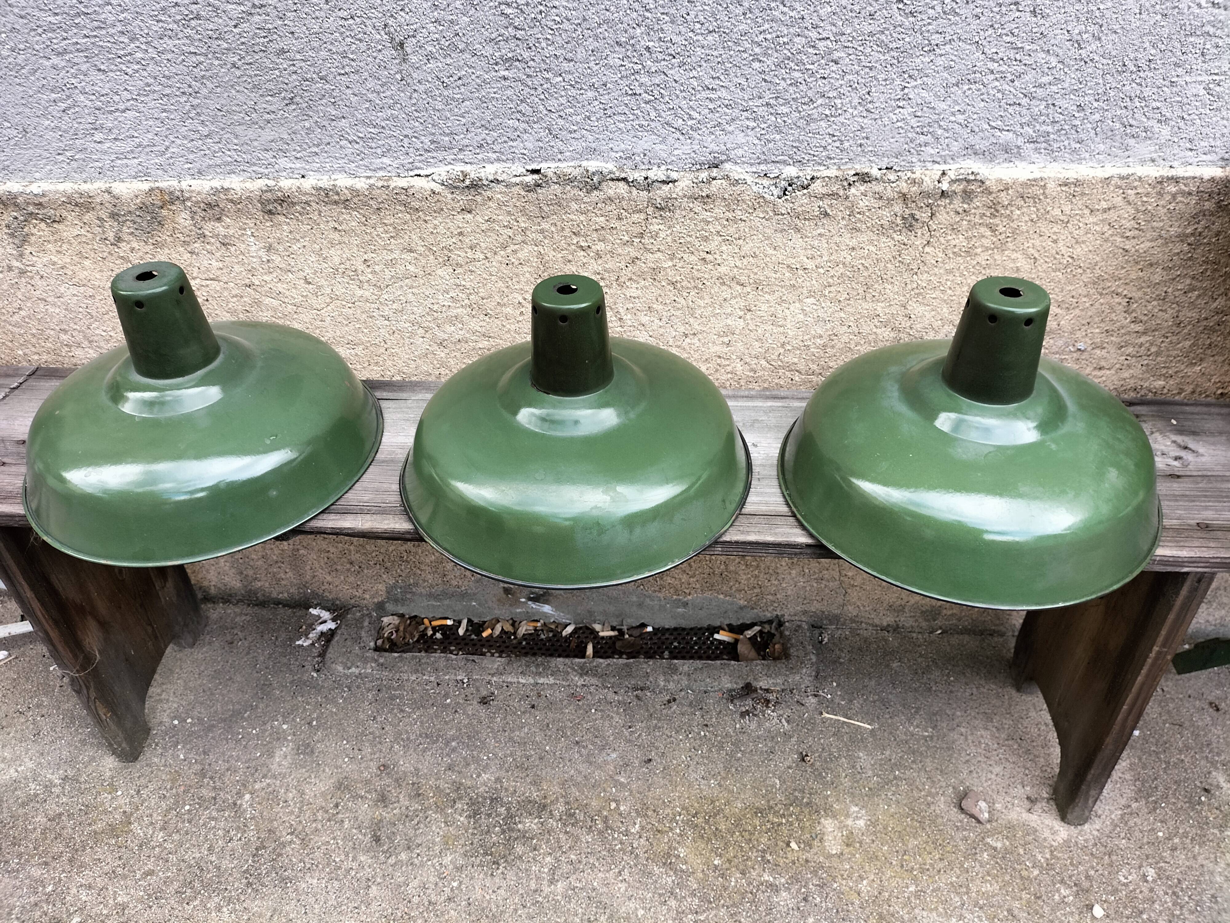 enameled sheet metal pendants