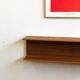 Regal wall shelf by Walter Wirz for Wilhelm Renz in teak