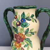 Pair of Cerart Monaco ceramic vases, 60s